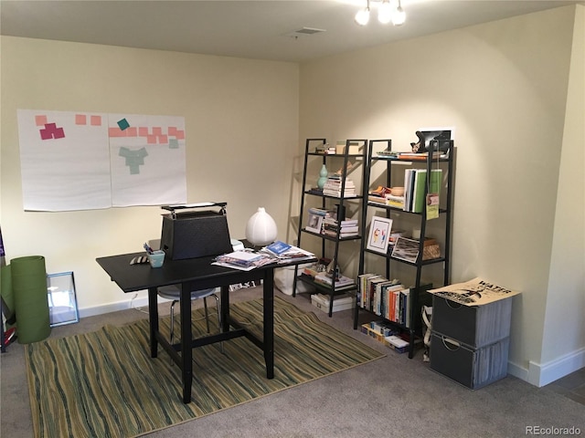 3982 Arbol Ct, Boulder, CO 80301 - carpeted office space with baseboards