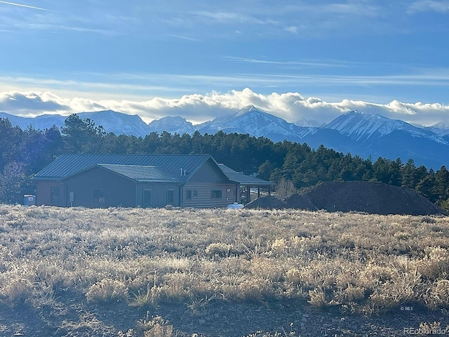 view of mountain feature