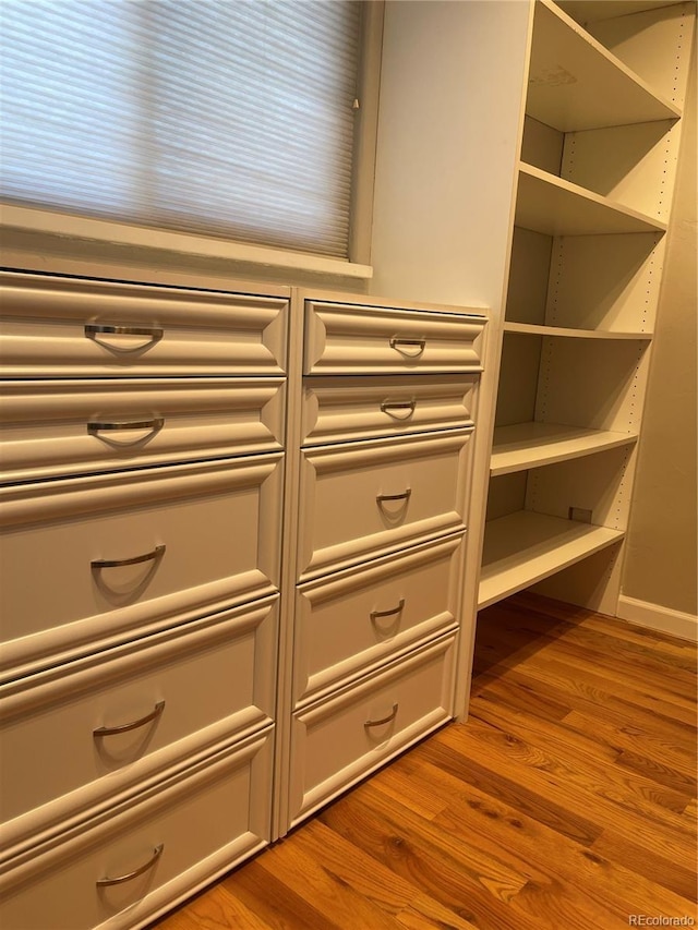 interior details with wood finished floors