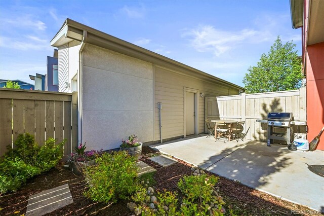 2004 Foxtail Ln Unit B, Lafayette, CO 80026 - view of patio with grilling area
