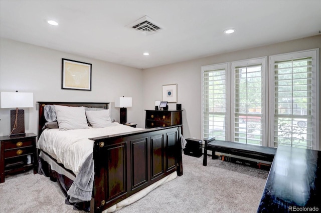 7427 S Ames Ct, Littleton, CO 80128 - bedroom with light colored carpet and recessed lighting