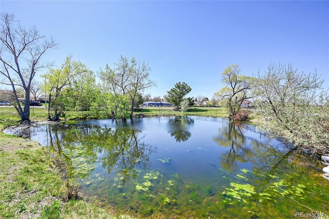 property view of water