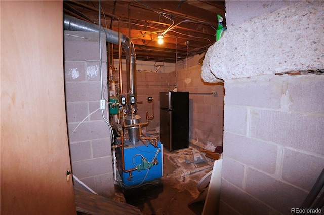 view of utility room