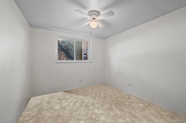 3631 W 79th Ave Unit A2, Westminster, CO 80030 - carpeted empty room with a ceiling fan
