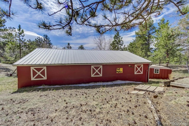 1360 Kiowa Rd, Florissant, CO 80816 - view of barn