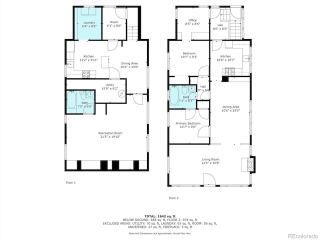 260 N Grant St, Denver, CO 80203 - home floor plan