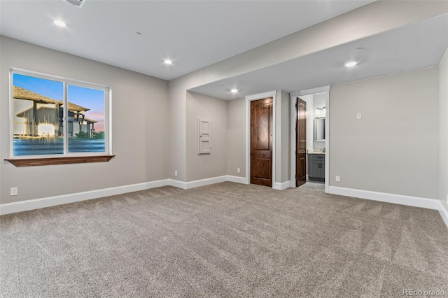 29303 E 165th Ave, Brighton, CO 80603 - spare room featuring carpet and recessed lighting