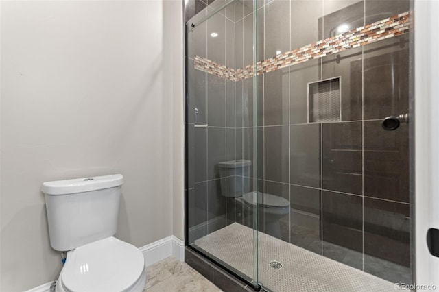29303 E 165th Ave, Brighton, CO 80603 - bathroom featuring toilet and a shower stall