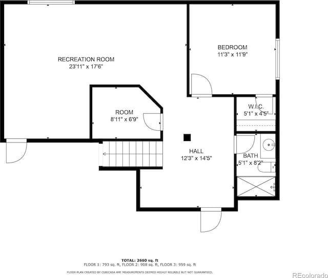 6461 S Ider St, Aurora, CO 80016 - floor plan / room layout