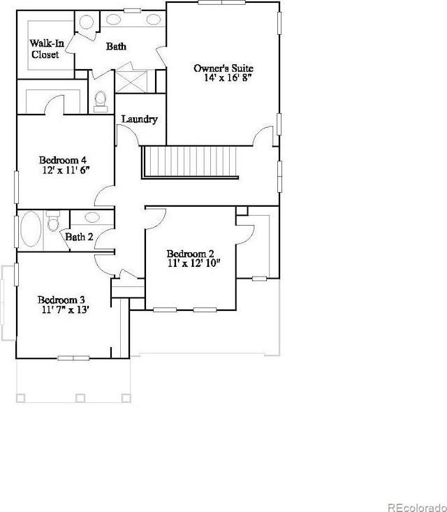 12656 W Frost Ave, Littleton, CO 80127 - floor plan