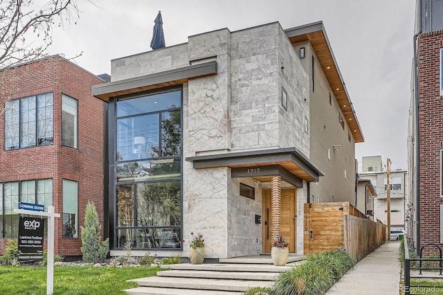 exterior space with fence