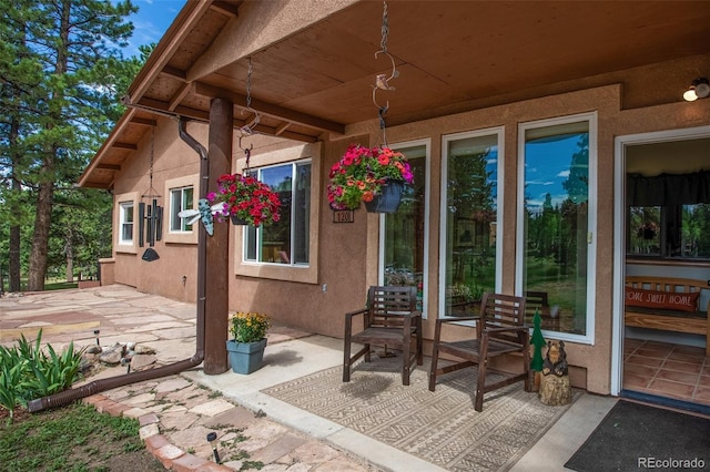 120 Blue Sky Ave, Woodland Park, CO 80863 - view of patio