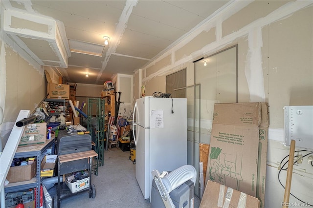 view of storage