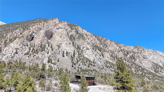 view of mountain feature