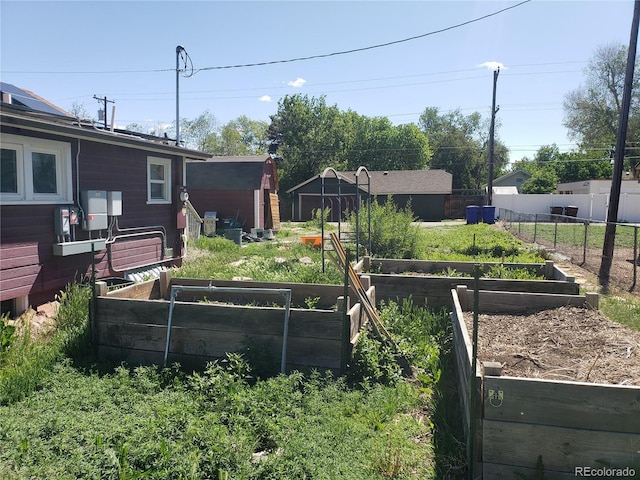 1314 16th Ave, Greeley, CO 80631 - view of yard with a vegetable garden