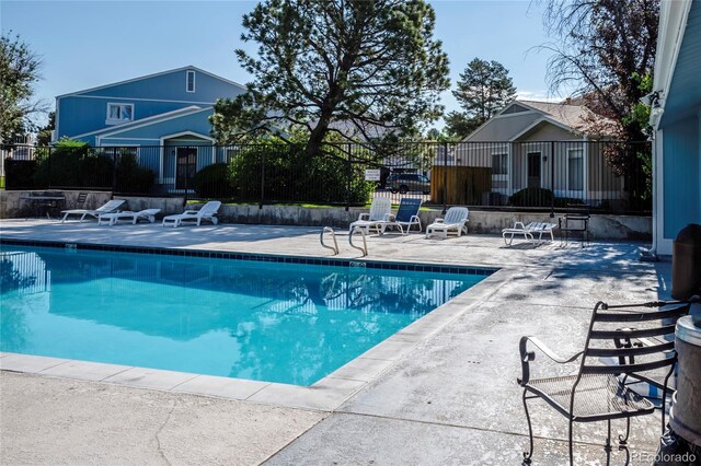 7933 Chase Cir Unit 182, Arvada, CO 80003 - community pool with a patio area