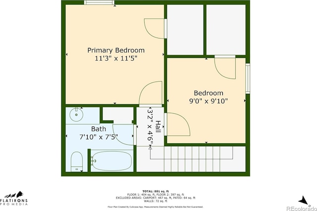 7933 Chase Cir Unit 182, Arvada, CO 80003 - view of home floor plan