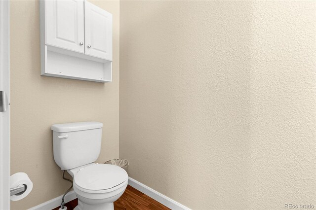 18061 E Saskatoon Pl, Parker, CO 80134 - bathroom with baseboards and wood finished floors