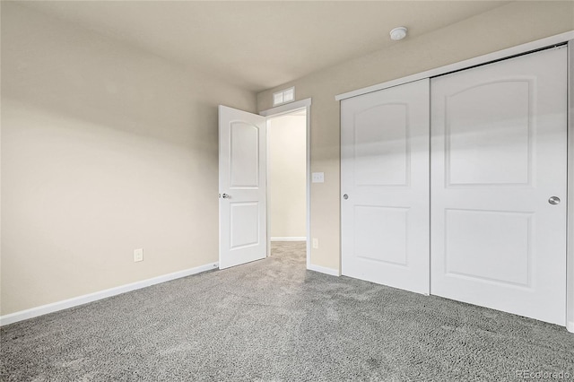 18061 E Saskatoon Pl, Parker, CO 80134 - unfurnished bedroom featuring carpet and a closet
