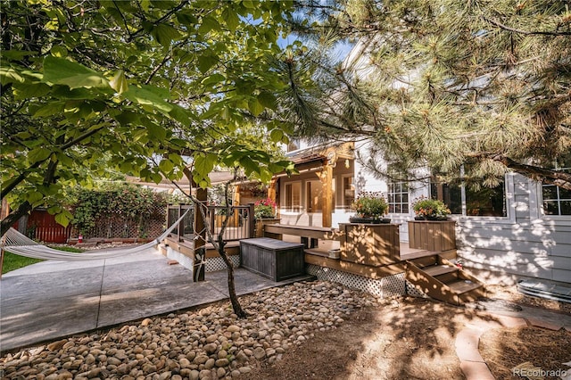 10154 Fairgate Way, Highlands Ranch, CO 80126 - view of yard with a patio and a deck