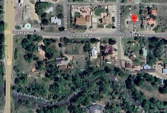 310 Chipeta Ave, Poncha Springs, CO 81242 - aerial view of property's location