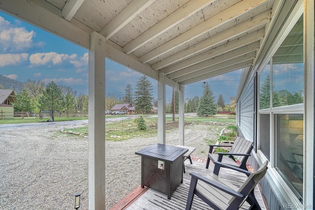 310 Chipeta Ave, Poncha Springs, CO 81242 - view of patio / terrace