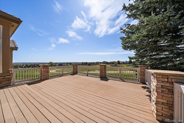 view of deck