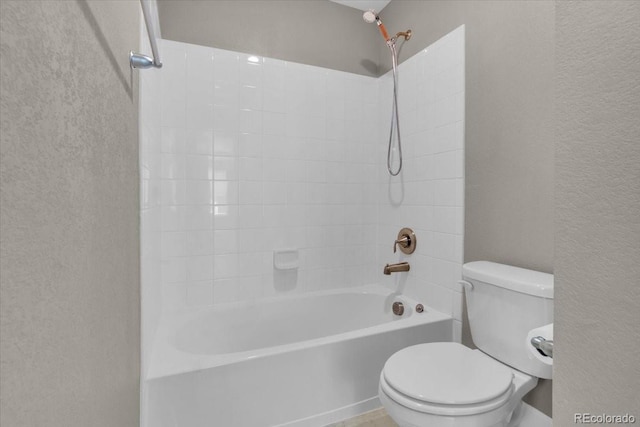 1721 Wingfeather Ln, Castle Rock, CO 80108 - bathroom with a textured wall and shower / washtub combination