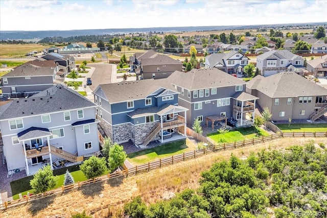 1721 Wingfeather Ln, Castle Rock, CO 80108 - aerial perspective of suburban area