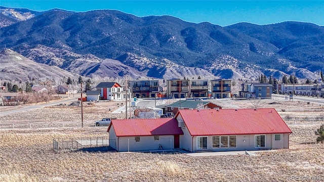 view of mountain feature