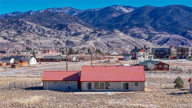 view of mountain feature