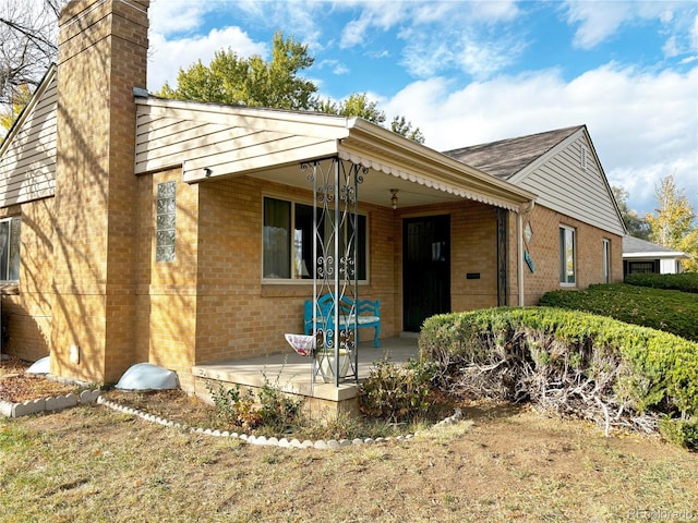 view of back of house