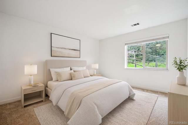 29656 Buffalo Park Rd Unit 208, Evergreen, CO 80439 - bedroom with light colored carpet and baseboards