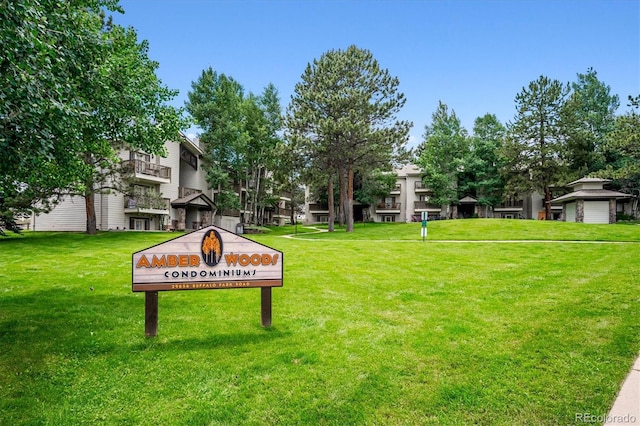 29656 Buffalo Park Rd Unit 208, Evergreen, CO 80439 - view of property's community featuring a lawn