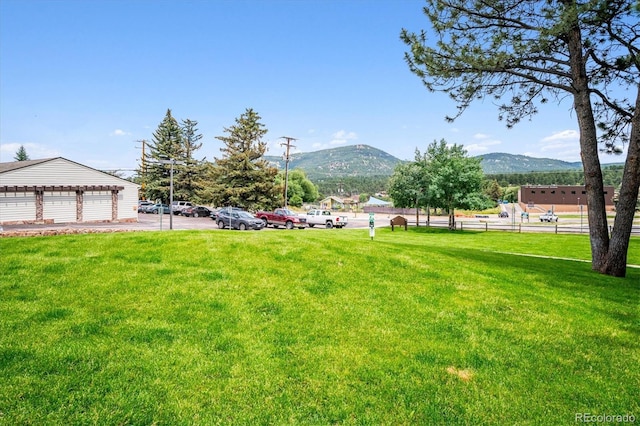 29656 Buffalo Park Rd Unit 208, Evergreen, CO 80439 - view of yard featuring a mountain view