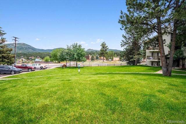 29656 Buffalo Park Rd Unit 208, Evergreen, CO 80439 - view of yard featuring a mountain view