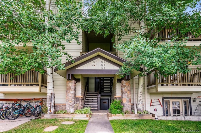 29656 Buffalo Park Rd Unit 208, Evergreen, CO 80439 - view of property featuring stairs