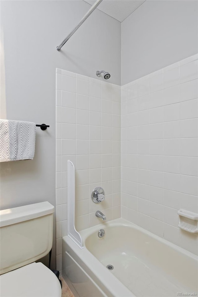 690 W Jamison Cir, Littleton, CO 80120 - full bathroom with bathing tub / shower combination and toilet