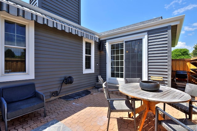 690 W Jamison Cir, Littleton, CO 80120 - view of patio / terrace featuring outdoor dining space