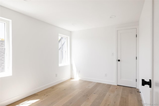 3932 Kalamath St, Denver, CO 80211 - spare room featuring light wood finished floors and baseboards