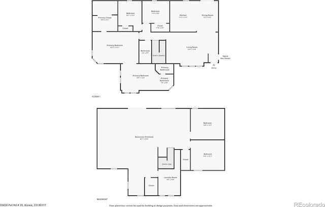 35650 Private Road 35, Kiowa, CO 80117 - home floor plan