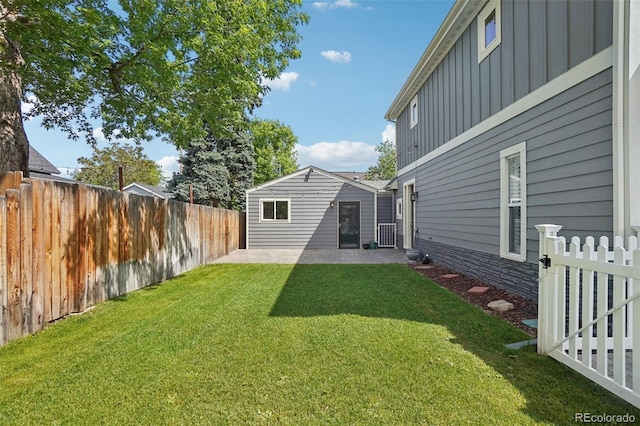 4603 W 33rd Ave, Denver, CO 80212 - view of yard with a patio