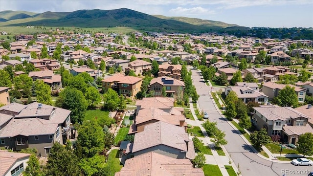 2347 S Loveland St, Lakewood, CO 80228 - aerial perspective of suburban area featuring a mountainous background
