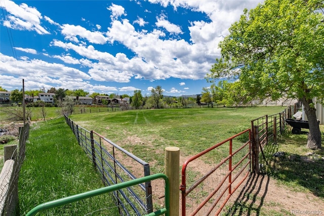 10220 W Montgomery Ave, Littleton, CO 80127 - view of yard featuring a view of rural / pastoral area