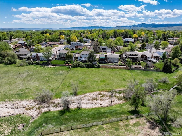 10220 W Montgomery Ave, Littleton, CO 80127 - aerial perspective of suburban area with mountains