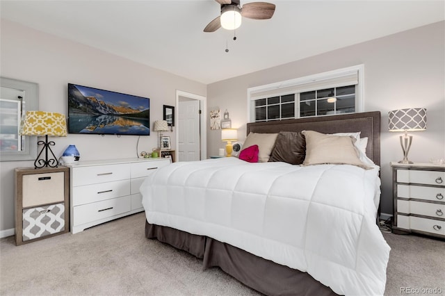 10220 W Montgomery Ave, Littleton, CO 80127 - carpeted bedroom with ceiling fan