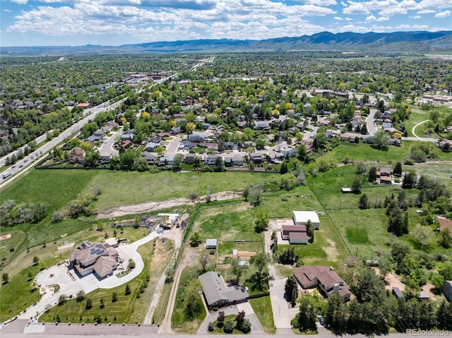 10220 W Montgomery Ave, Littleton, CO 80127 - aerial view of residential area with a mountainous background