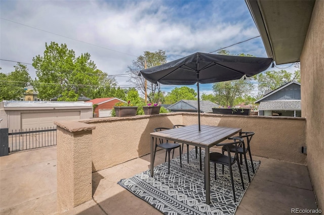 2539 N York St, Denver, CO 80205 - view of patio featuring outdoor dining space