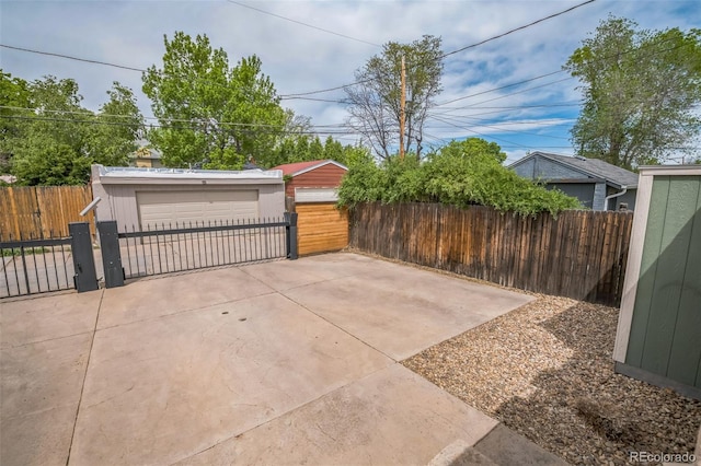 2539 N York St, Denver, CO 80205 - detached garage with fence and a gate