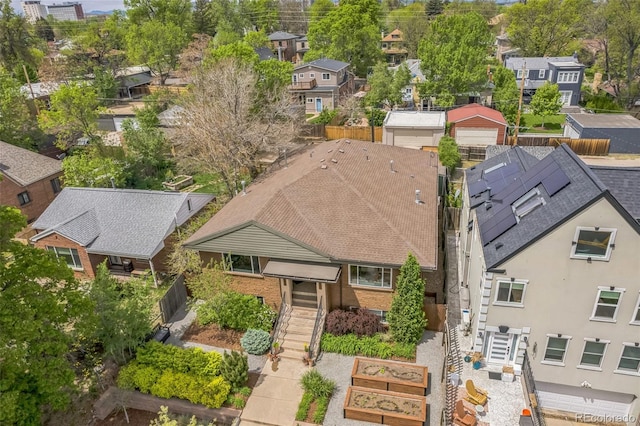 2539 N York St, Denver, CO 80205 - aerial view of residential area